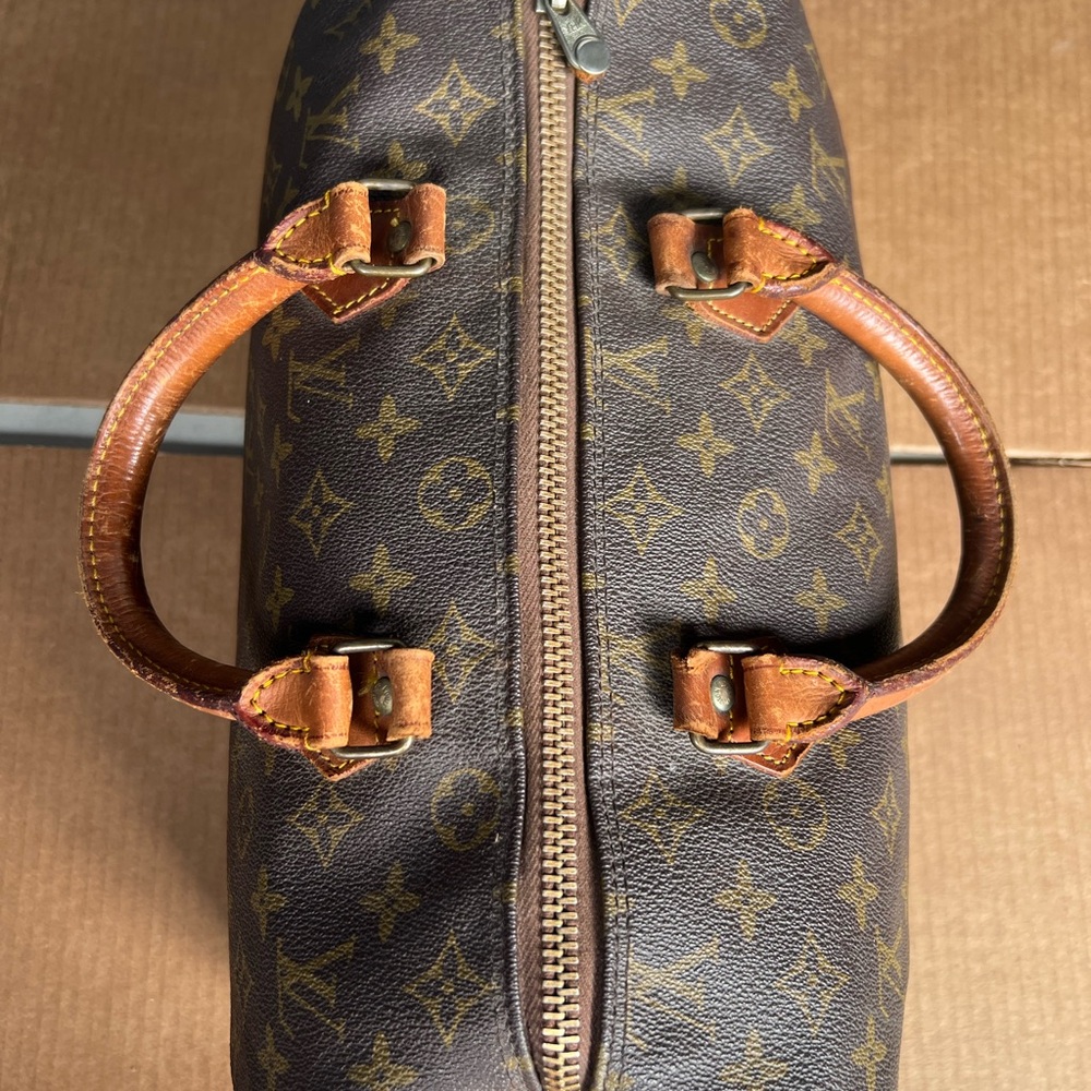 Brown Monogram Mini Travel Bag - Women's Handheld Satchel